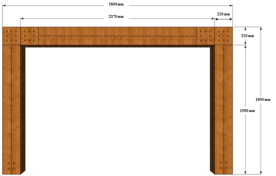 Portal frame configuration