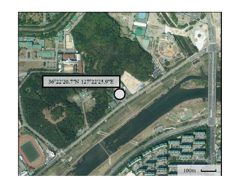 데이터 수집 장소 (대전보건환경연구원)