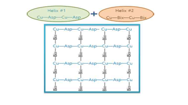 a) Representation of coordination around Cu in mercury structure visualization software.