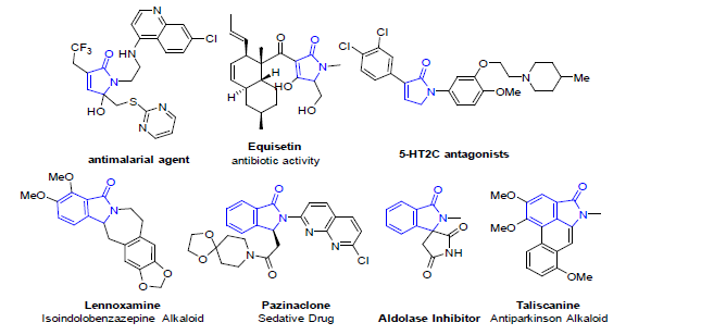 Biological active lactam.