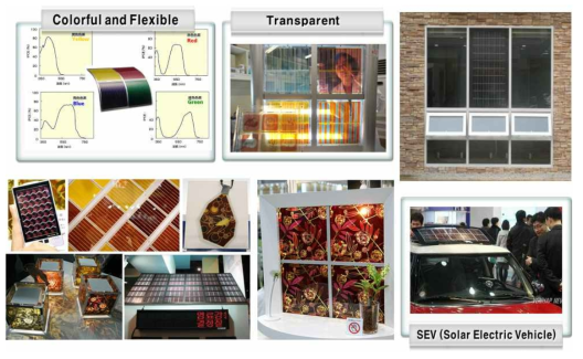 DSC 특징 (Colorful, Designable, Semitransparent)