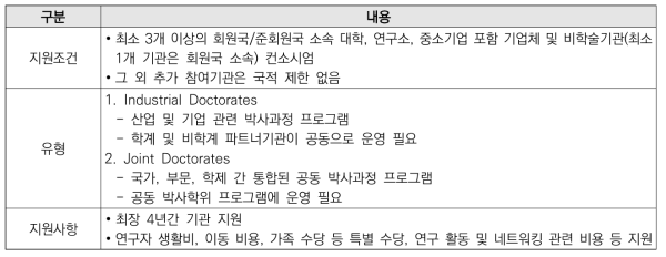 Doctoral Networks 개요