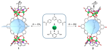 [1,1′:3′,1′′-terphenyl]-4,4′′-dicarboxylate 리간드를 활용한 삼중가닥 니켈초분자 형성