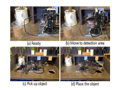 Operation of developed robot arm