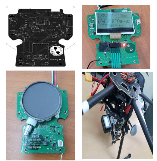 Image of Drone-coupled Radiation Detector Module