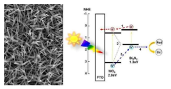 산화 텅스텐/황화 비소 복합체와 광 전기 반응 메커니즘
