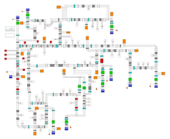 IEEE 39 bus system (Matlab/Simulink)