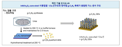 g-C3N4 양자점 형성 방법과 InN/In2O3 core-shell 이종접합 나노선 결합구조