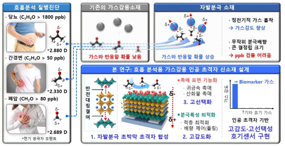 이차원 인공 초격자 구조 기반 차세대 가스감응소재 설계 및 질병 진단용 호흡분석 응용기술