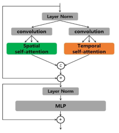 Spatial-Temporal Transformer Module 구조도