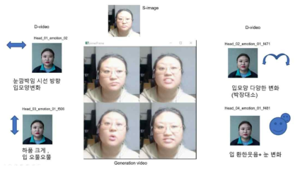 얼굴 표정 드라이빙 비디오에 따른 GAN 기반 비디오 영상 생성