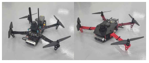 TBS-500 vs Designed Drone