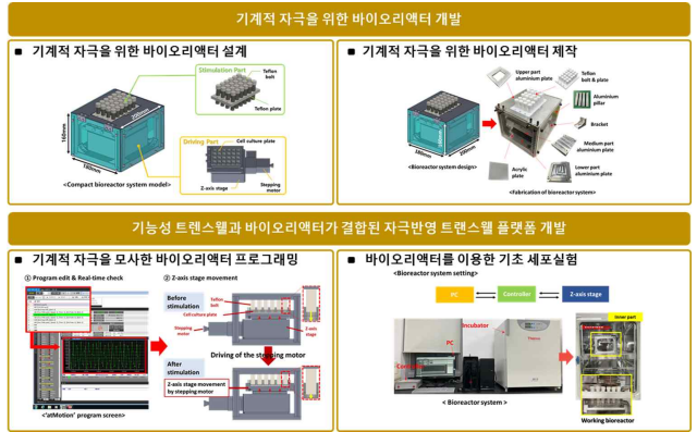 기계적 자극을 위한 바이오리액터의 설계 및 제작