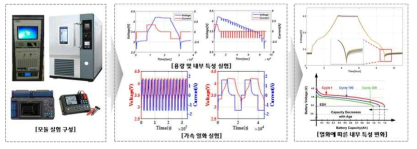 배터리 모듈 전기적 특성 시험 및 열화에 따른 특성 변화