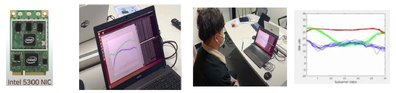 Wi-Fi CSI 측정 시스템 및 실시간 측정결과 도식화