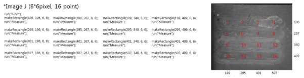 Image J 소프트웨어를 이용한 수많은 SPR 이미지들을 다중분석하는 자동화시스템