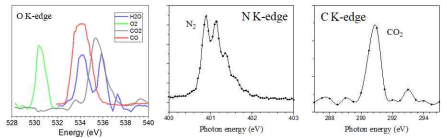 Gas phase XAS 측정 결과