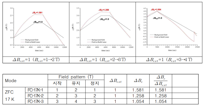 17 K 전도냉각 환경에서 FC 모드로 동작하는 자기렌즈