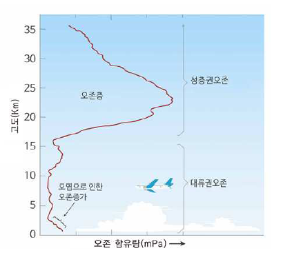 성층권오존과 대류권오존