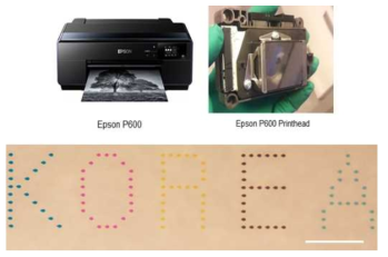 Epson P600의 헤드를 이용한 액적 분사기 제작