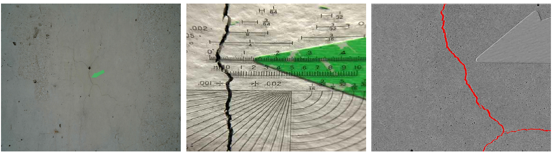콘크리트 미소 균열 측정 및 영상처리를 활용한 균열 추출