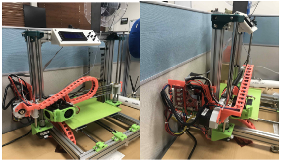 Modified Experiemtal test 3D printing system