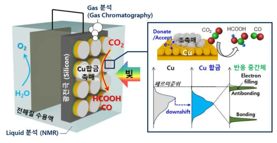 Cu 합금 촉매를 이용한 광전기화학적 이산화탄소 환원 연구 개요