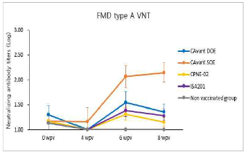 FMDV type A(pAVM) VN test 결과