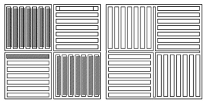 PI에 lithograph 된 heating element