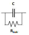 . Capacitor(C)의 leakage resistance (Rleak)