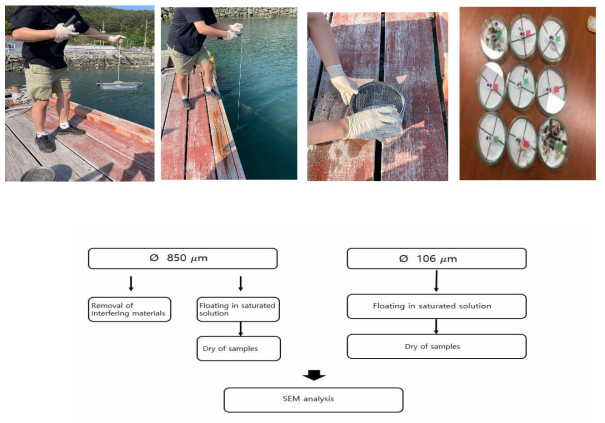 미세플라스틱의 분석 절차