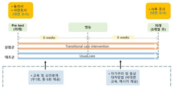 본 연구의 RCT 연구 설계