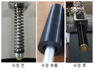 탈부착 가능한 스프링을 제거한 형상