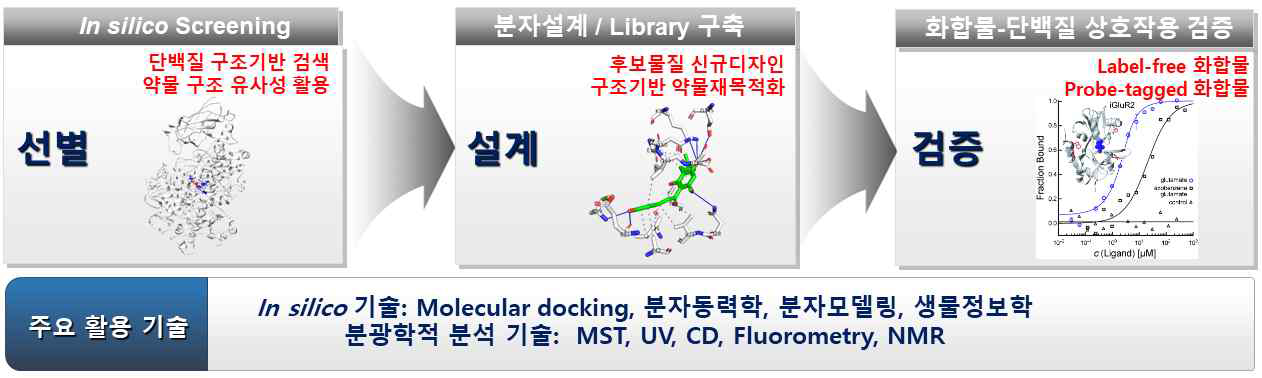 구조 기반 Errγ 타깃 작용 화합물 도출 및 분광학적 검증