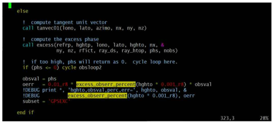 Source code for observation error of nonlocal observation operator