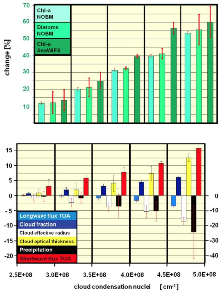 위성 관측자료를 통한 남반구 해양 식물플랑크톤 특성 변화(상) 및 대기구름 주요 특성 변화 (하)