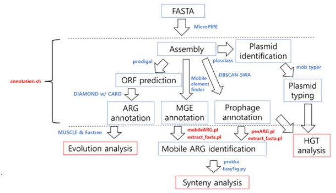 Analysis flow pipeline