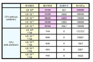 돼지분뇨시료에서 저영양성 항생제 내성 세균의 분리 배양능 검증