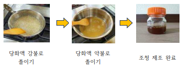 고구마 조청제조