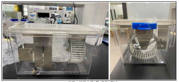 마우스용 휠 운동 챔버