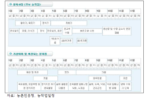 노지 고추 생육과정, 기상재해 및 문제점