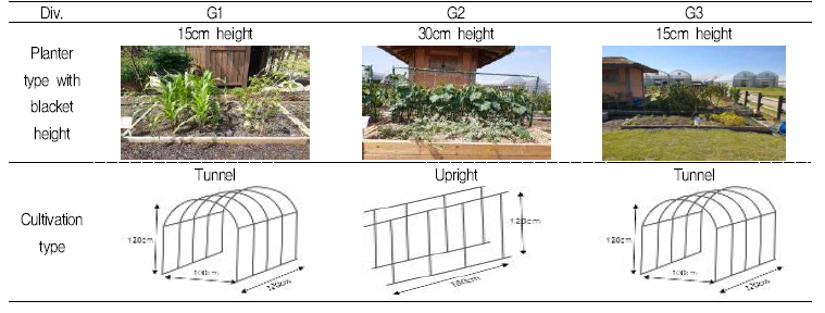 Planter & cultivation type, others for climbing plant