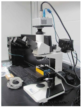 엑소좀 크기 분석에 사용된 NanoSight® LM10 장비 사진