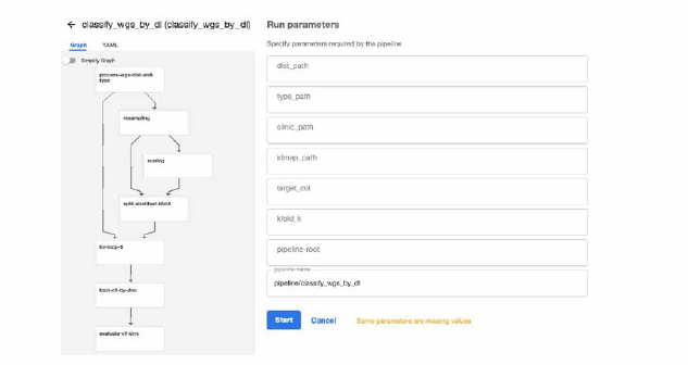 Pipeline and form for classify_wgs_by_ dl