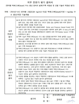 외부 전문가 평가 결과서