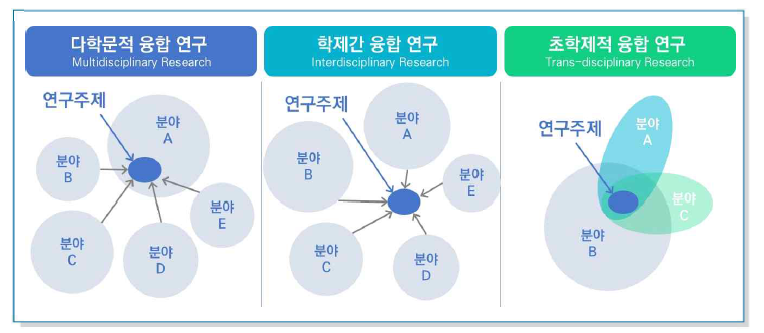 다학제간 협력 연구 강화