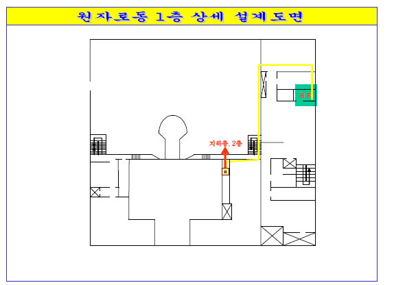 하나로 1층 TCP/IP 망 상세설계도면