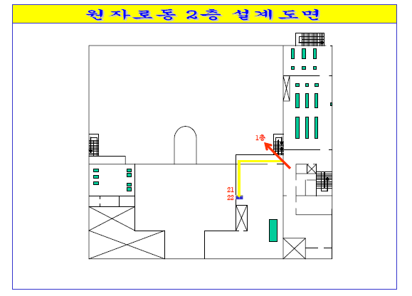 하나로 2층 TCP/IP 망 상세설계도면