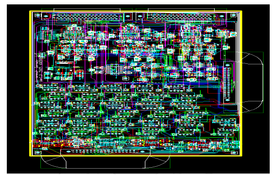 Wire mesh sensor Interface Module PCB