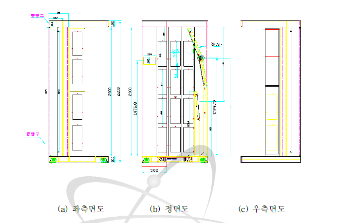 정문오염감시기 외형도